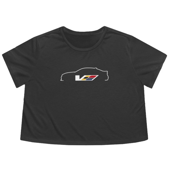 Discover Atsv Sedan Outline Flowy Cropped Tees Flowy Cropped Tees