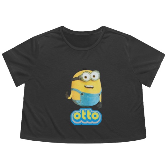Discover Otto Flowy Cropped Tees, Minion Despicable Me Flowy Cropped Tees, Minions Road The Rise Of Gru Flowy Cropped Tees