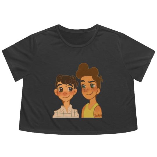 Discover Luca & Alberto - Luca - Flowy Cropped Tees