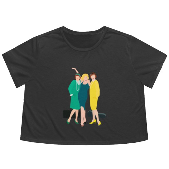 Discover Some Like It Hot. - Marilyn Monroe - Flowy Cropped Tees