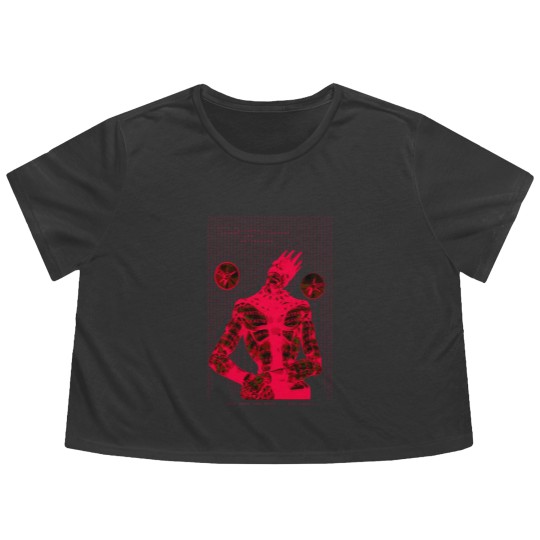 Discover Whitesnake Matrix Design (Red Variant) - Jojo's Bizarre Adventure: Stone Ocean - Stone Ocean - Flowy Cropped Tees