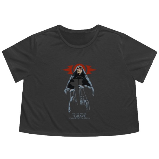 Discover Sith Lord Jar Jar Women's Premium Flowy Cropped Tees (black) Flowy Cropped Tees