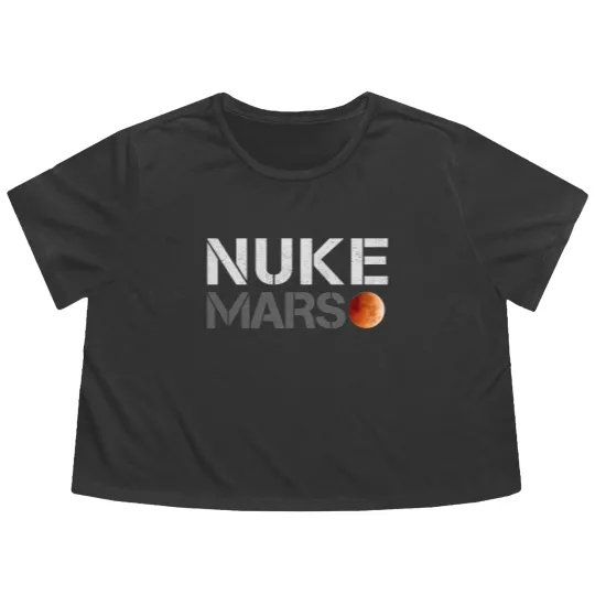 Discover nuke mars Flowy Cropped Tees Flowy Cropped Tees