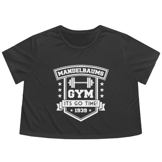 Discover Mandelbaums Gym - Seinfeld - Flowy Cropped Tees