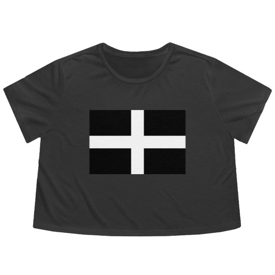Discover Flag of Cornwall (United Kingdom) - Flag - Flowy Cropped Tees