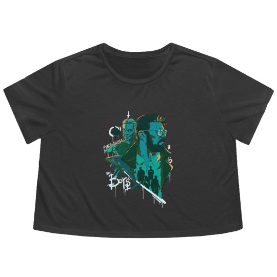 Discover The Boys and Homelander - The Boys - Flowy Cropped Tees