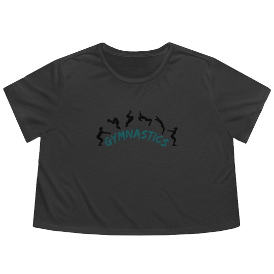 Discover Gymnastics - Backlip Flowy Cropped Tees