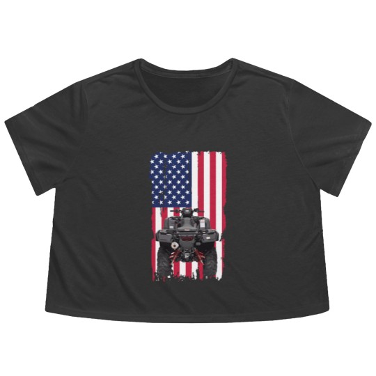 Discover ATV Flowy Cropped Tees