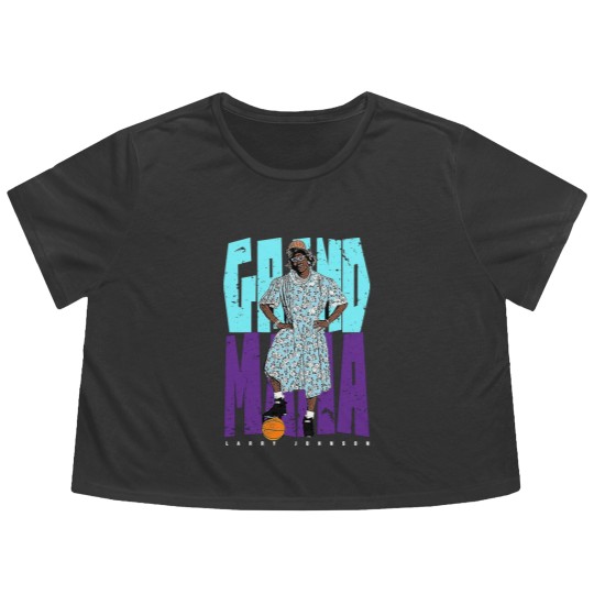 Discover Grandmama - Larry Johnson - Flowy Cropped Tees