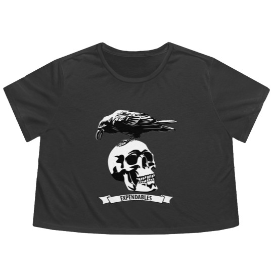 Discover Expendables Flowy Cropped Tees