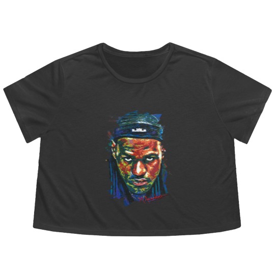 Discover LeBron James Flowy Cropped Tees
