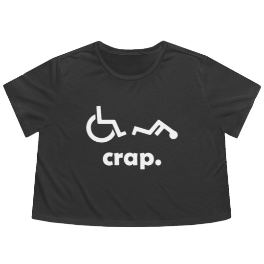 Discover Crap Handicap Flowy Cropped Tees