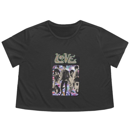 Discover Arthur Lee & Love Psychedelic - Love - Flowy Cropped Tees