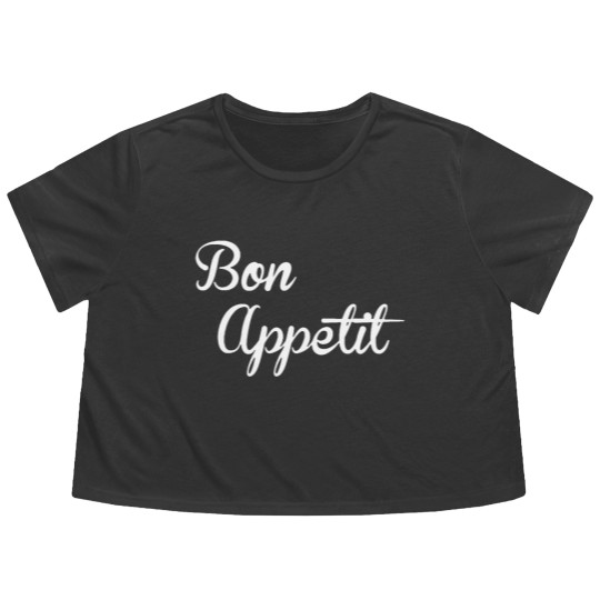 Discover BON APPETIT Flowy Cropped Tees