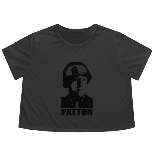 Discover General George Patton Flowy Cropped Tees