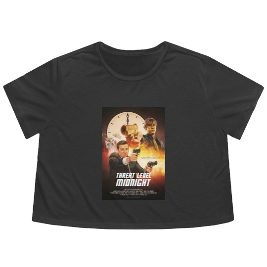 Discover Threat Level Midnight - Threat Level Midnight - Flowy Cropped Tees