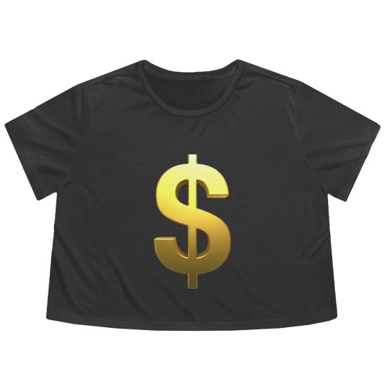 Discover dollar sign.png Flowy Cropped Tees