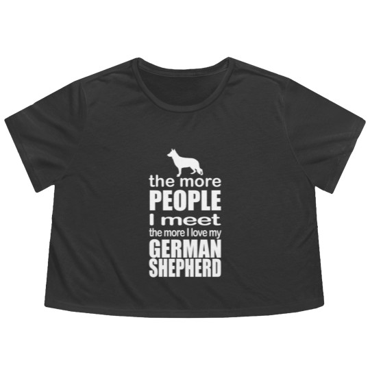 Discover German shepherd Dogs t Funky Jokes Flowy Cropped Tees