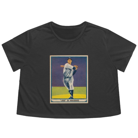 Discover Joe DiMaggio 1941 Play Ball - Joe Dimaggio - Flowy Cropped Tees