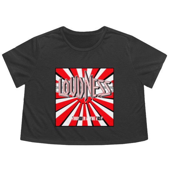 Discover Loudness Thunder East Flowy Cropped Tees