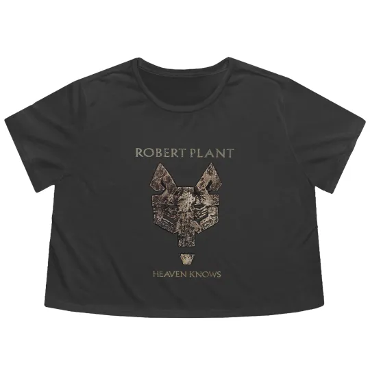Discover Robert Plant Unisex Flowy Cropped Tees: Heaven Knows