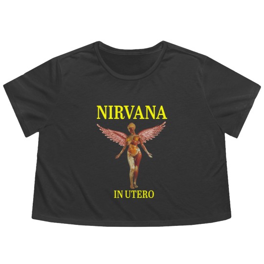 Discover Vintage_Nirvanas_t shirt_music 2021 Flowy Cropped Tees