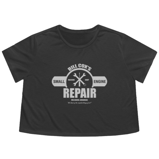 Discover Bill Cox Small Engine Repair - Sling Blade - Flowy Cropped Tees