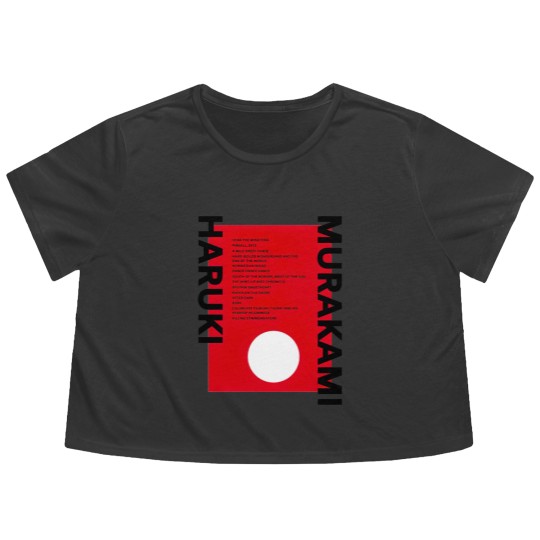 Discover Haruki Murakami Books - Murakami - Flowy Cropped Tees