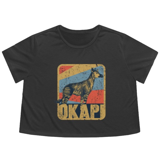 Discover Okapi Flowy Cropped Tees
