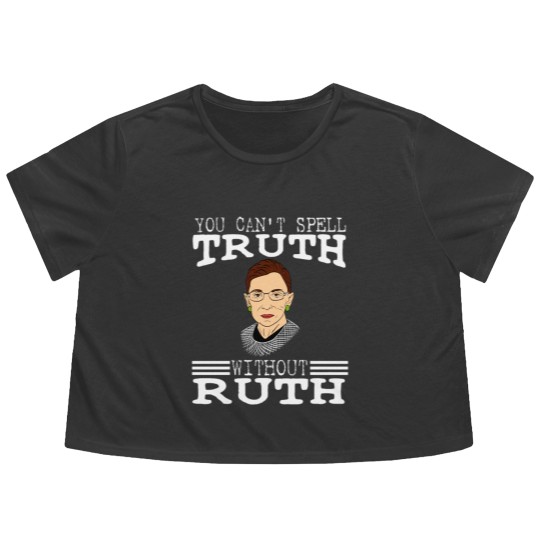 Discover Notorious RBG Flowy Cropped Tees Ruth Ginsburg Court Flowy Cropped Tees