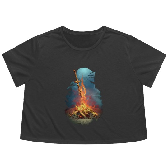 Discover dark souls - Dark Souls - Flowy Cropped Tees