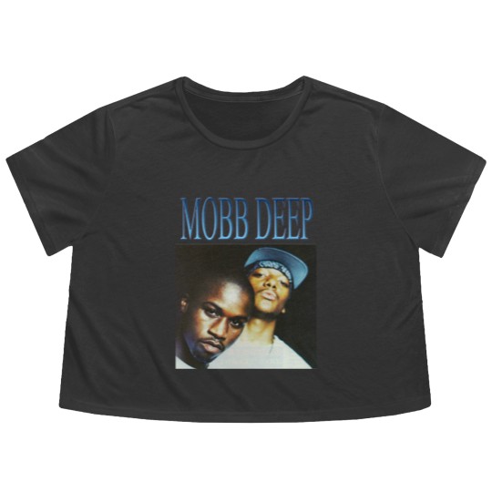 Discover MOBB DEEP 90s HIP HOP VINTAGE RETRO DESIGN - Mobb Deep 90s - Flowy Cropped Tees