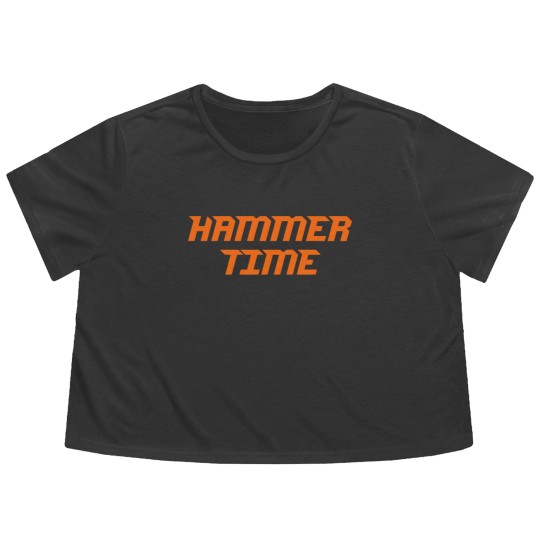 Discover Hammer Time orange - Hammer Time - Flowy Cropped Tees