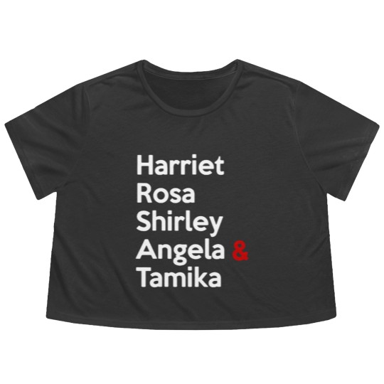 Discover Harriet Rosa Shirley Angela Tamika Flowy Cropped Tees