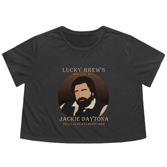 Discover Jackie Daytona - Regular Human Bartender - Jackie Daytona - Flowy Cropped Tees
