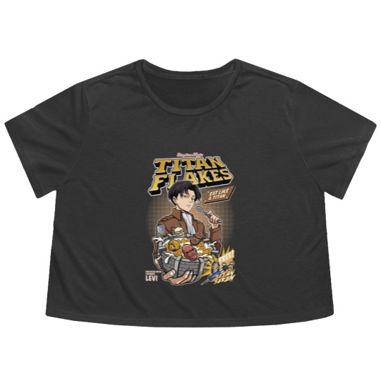 Discover Titan Flakes Shingeki no Kyojin Classic Flowy Cropped Tees