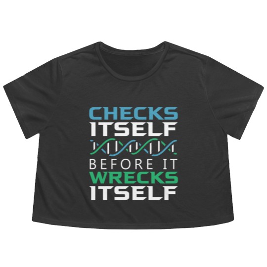 Discover Science and Biology Flowy Cropped Tees