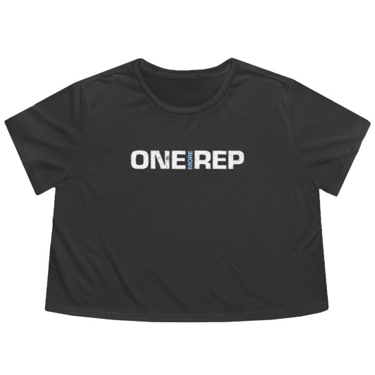 Discover One more Rep - Bodybuilding - Muscle - Bodybuilder Flowy Cropped Tees