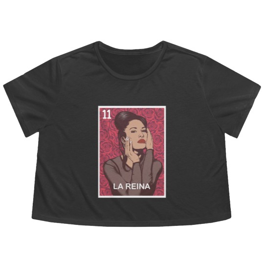 Discover Selena Quintanilla Vintage La Cantante - Mexican Lottery Female Singer Musician Unisex Classic Flowy Cropped Tees