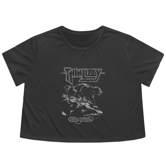 Discover Thin Lizzy Unisex Flowy Cropped Tees: Nightlife