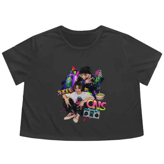 Discover BTS J-Hope Flowy Cropped Tees