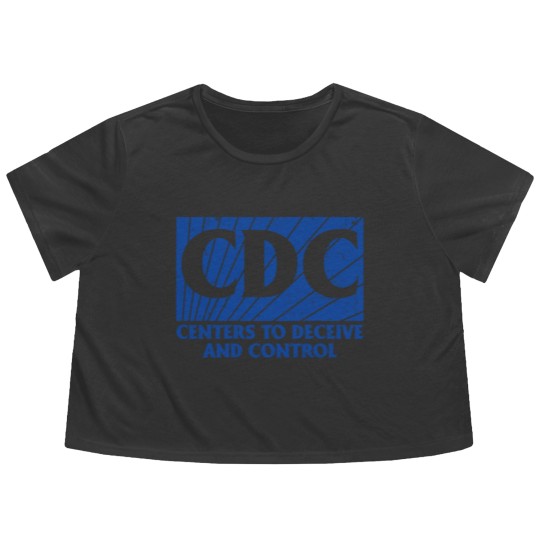 Discover CDC Centers To Deceive And Control Flowy Cropped Tees