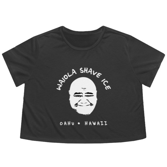 Discover Waiola Shave Ice - Kamekona - Flowy Cropped Tees