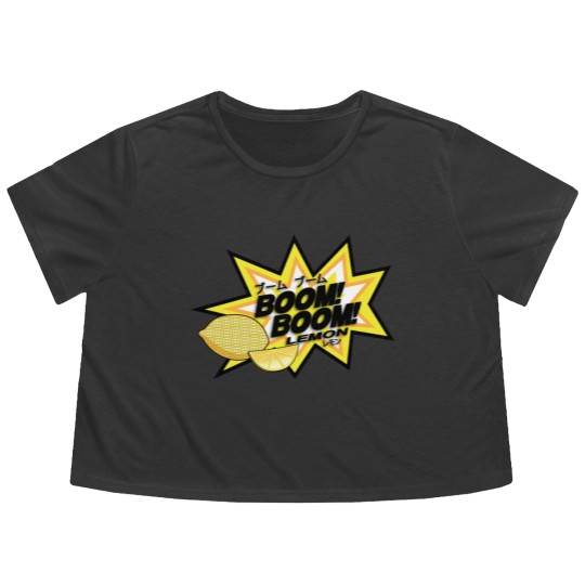 Discover Boom Boom Lemon - Boom Boom Lemon - Flowy Cropped Tees
