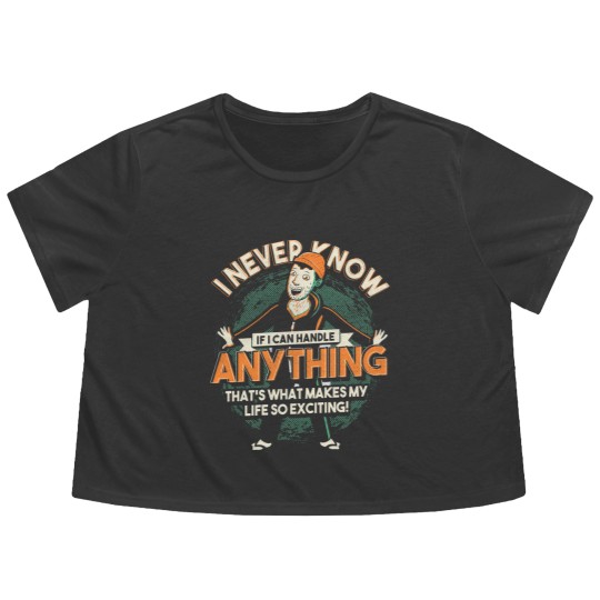Discover I Never Know If I Can Handle Anything - Bojack Horseman - Flowy Cropped Tees