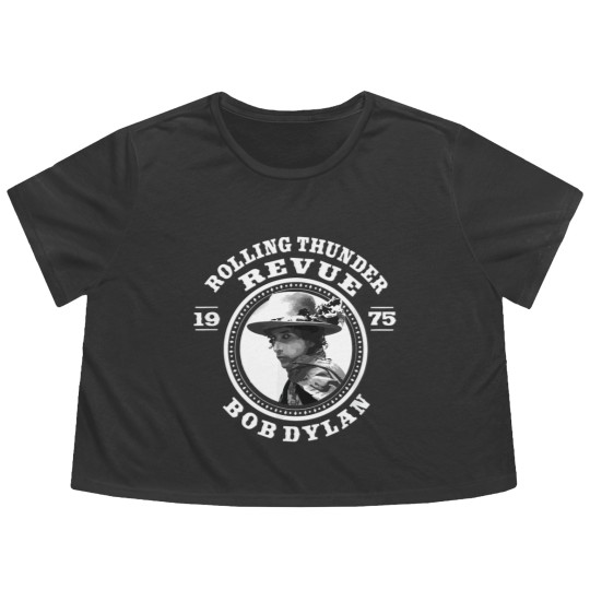 Discover Bob Dylan Revue Flowy Cropped Tees
