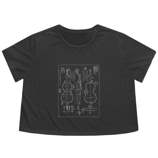 Discover Violin Technical - Violin - Flowy Cropped Tees
