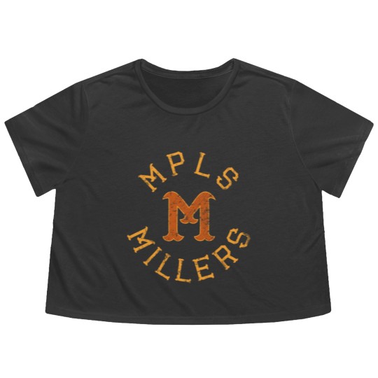 Discover MINNEAPOLIS MILLERS Flowy Cropped Tees