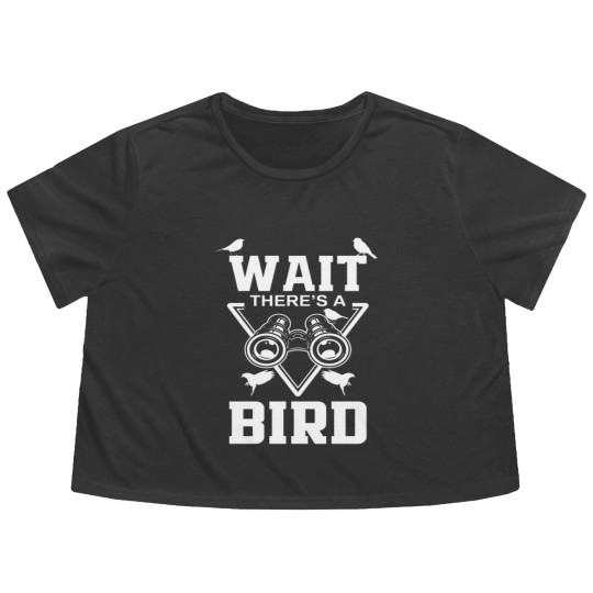 Discover Bird Watcher Hobby Flowy Cropped Tees