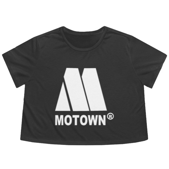 Discover Motown Records Flowy Cropped Tees